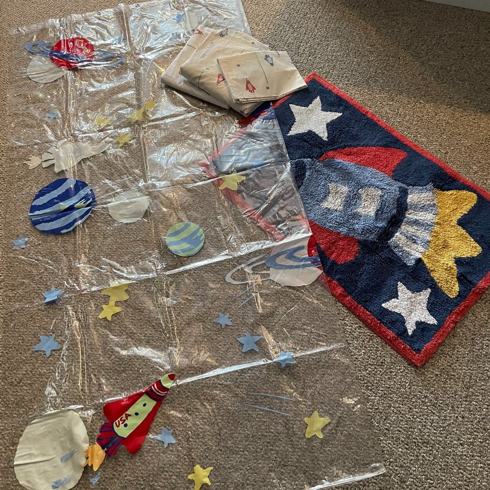 Pottery Barn Kids Space-Theme